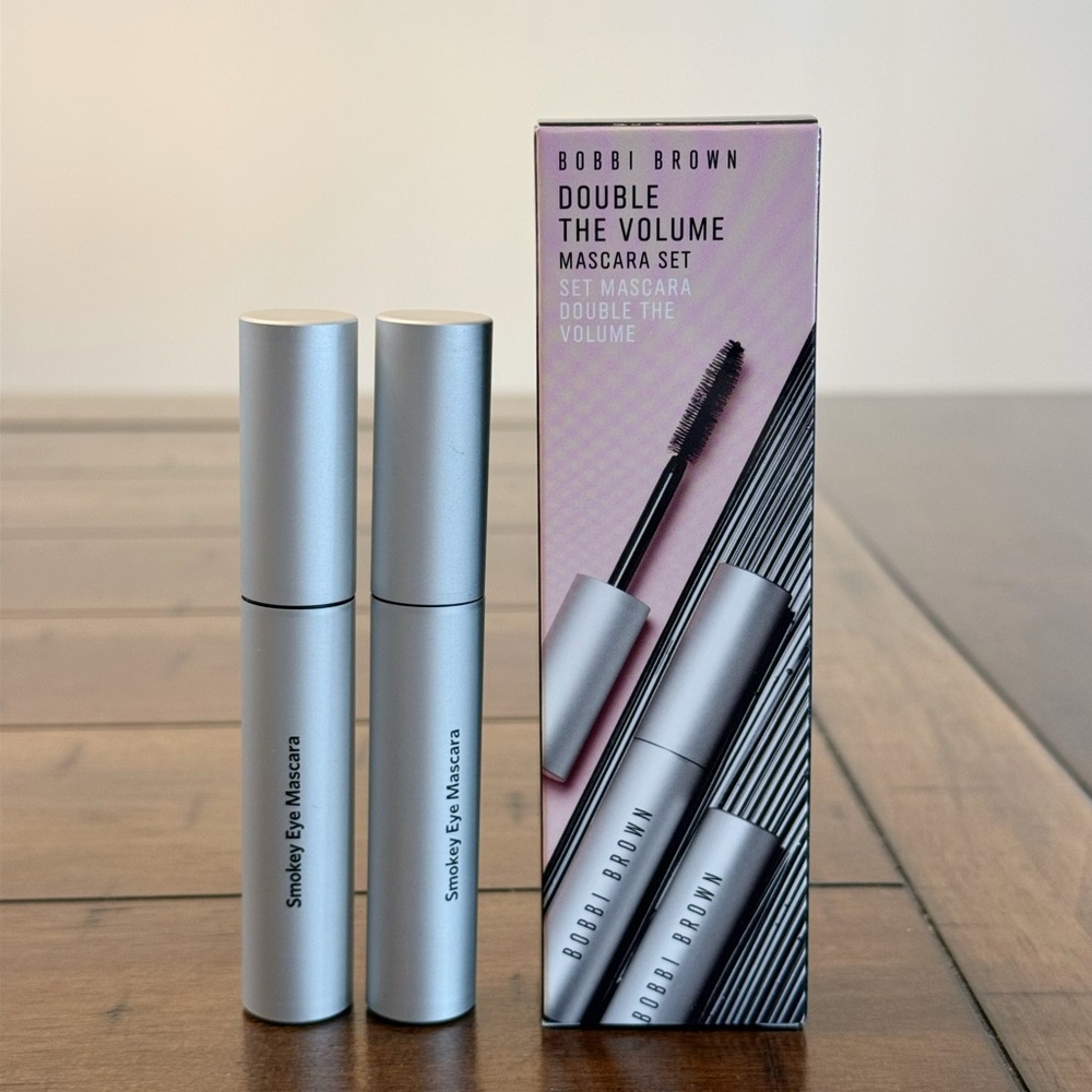 Bobbi Brown Double The Volume Mascara Set 6ml * 2